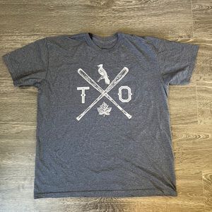 Toronto Blue Jays T-shirt by Douglas & Son Muskoka, Size XL